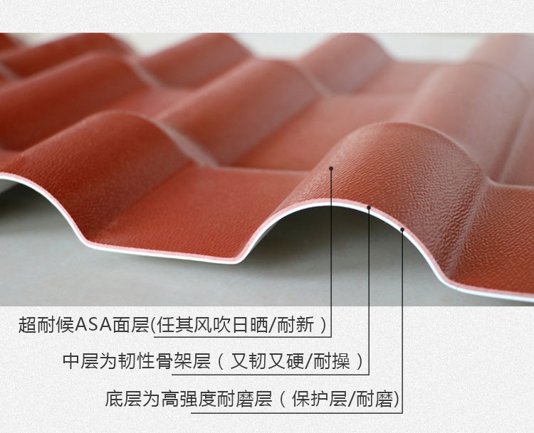 ASA樹脂合成瓦屋面防水原理是什么？